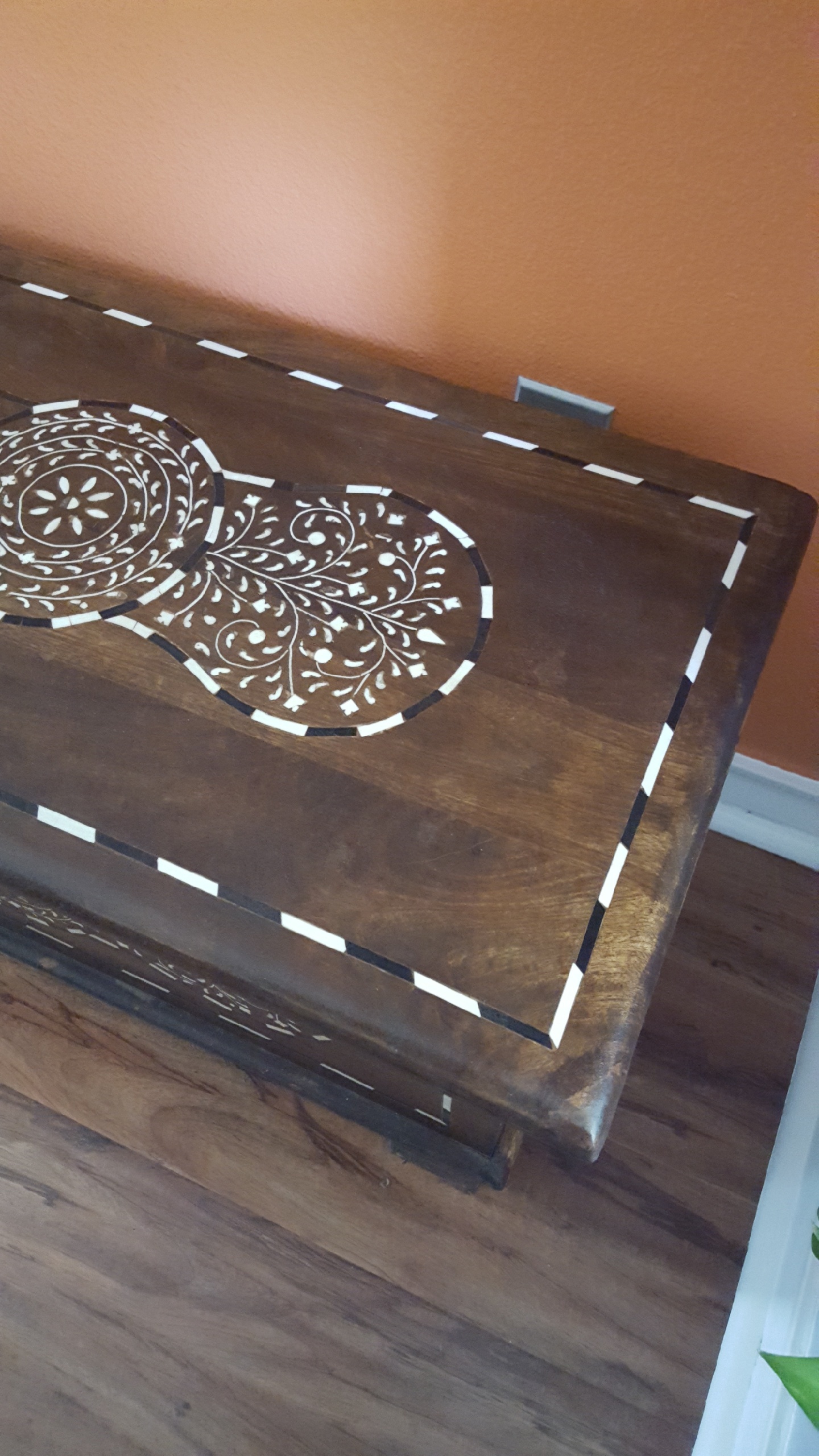 Before + After Customer Photos Waxing Antique Wood Chest Natural